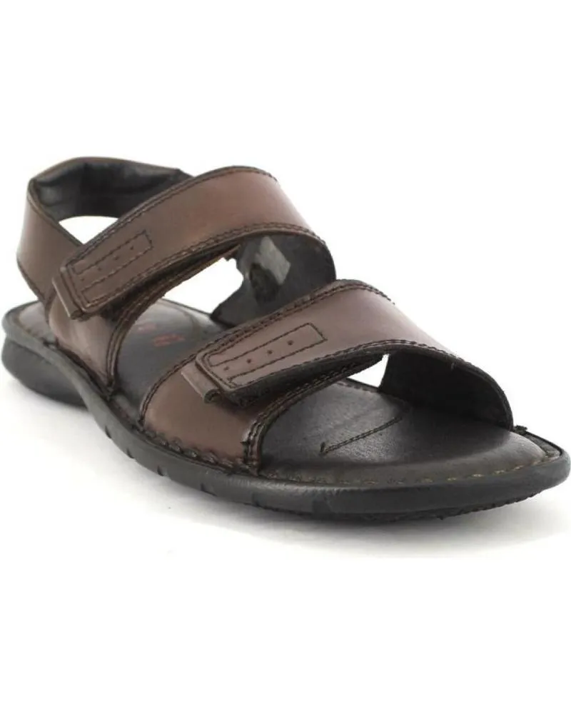 Sandalias ZEN  de Hombre 6756 SANDALIAS DE HOMBRE PIEL  MARRON