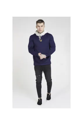 SIKSILK Sudadera  Hibrid  color marino