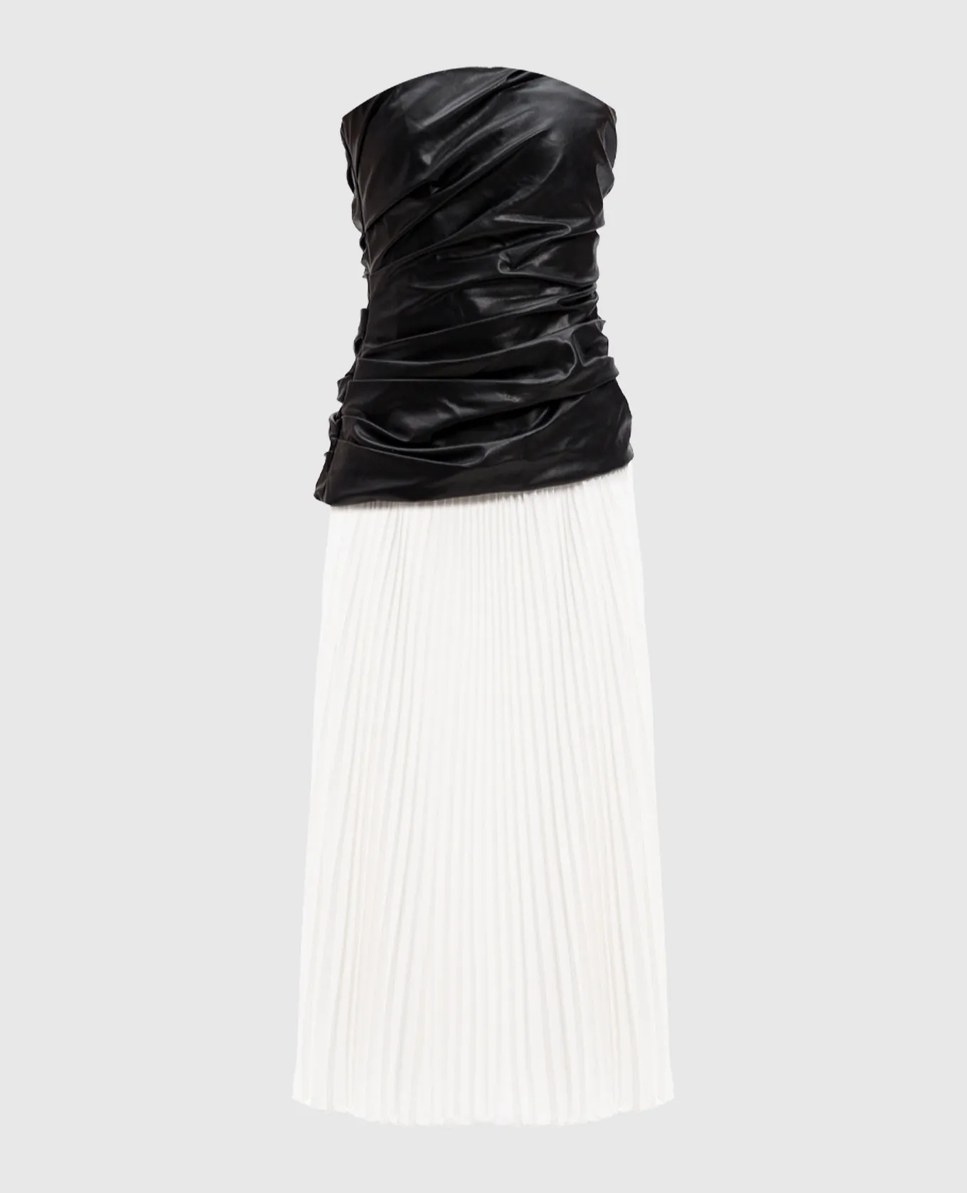 Simkhai Arie pleated bustier dress