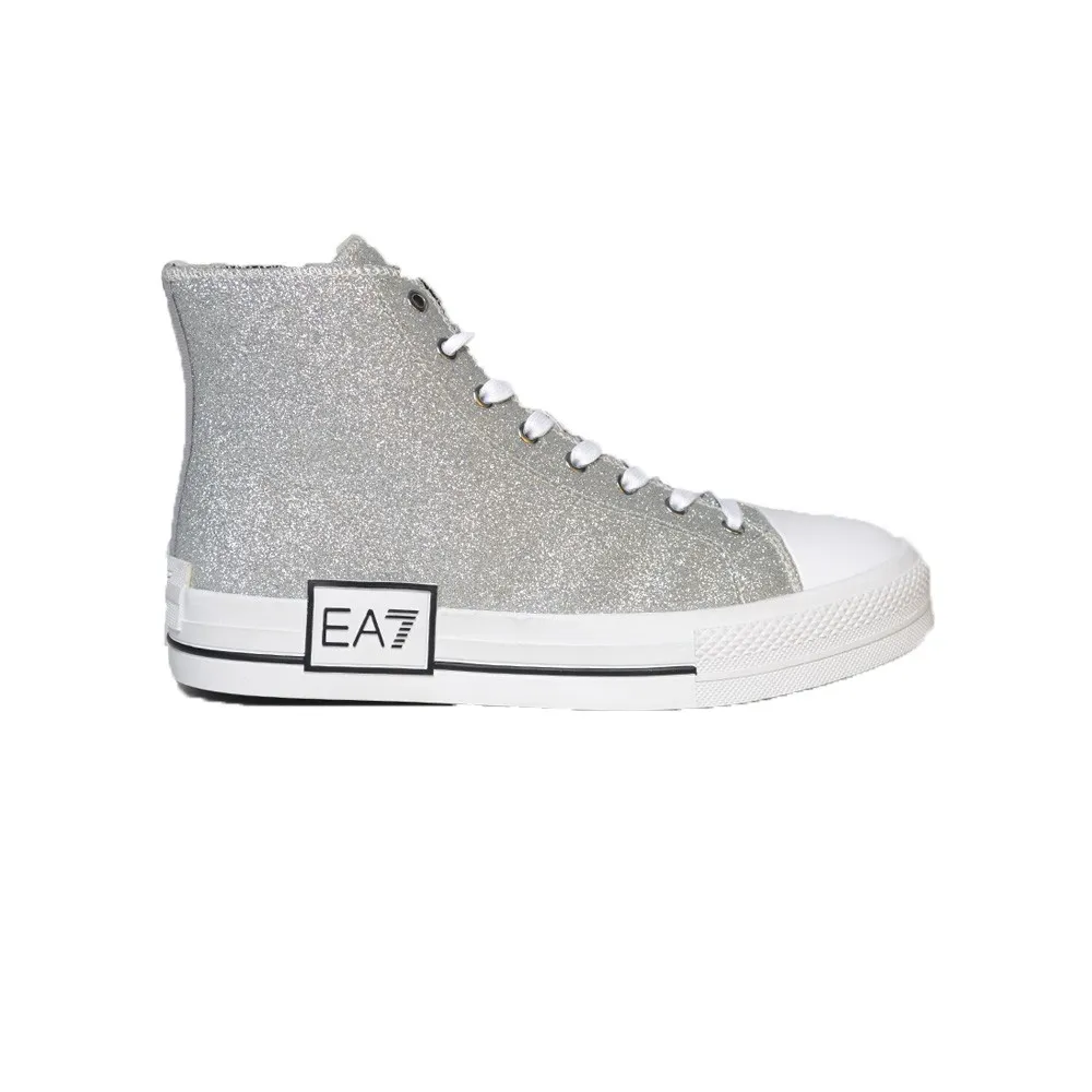 Sneakers Altas EA7 Emporio Armani X7Z001 XK352 Color Gris