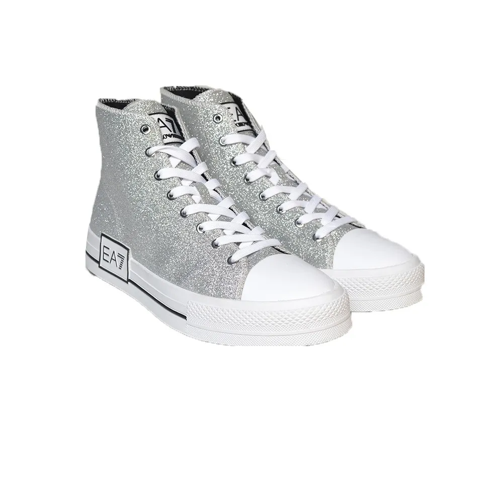 Sneakers Altas EA7 Emporio Armani X7Z001 XK352 Color Gris