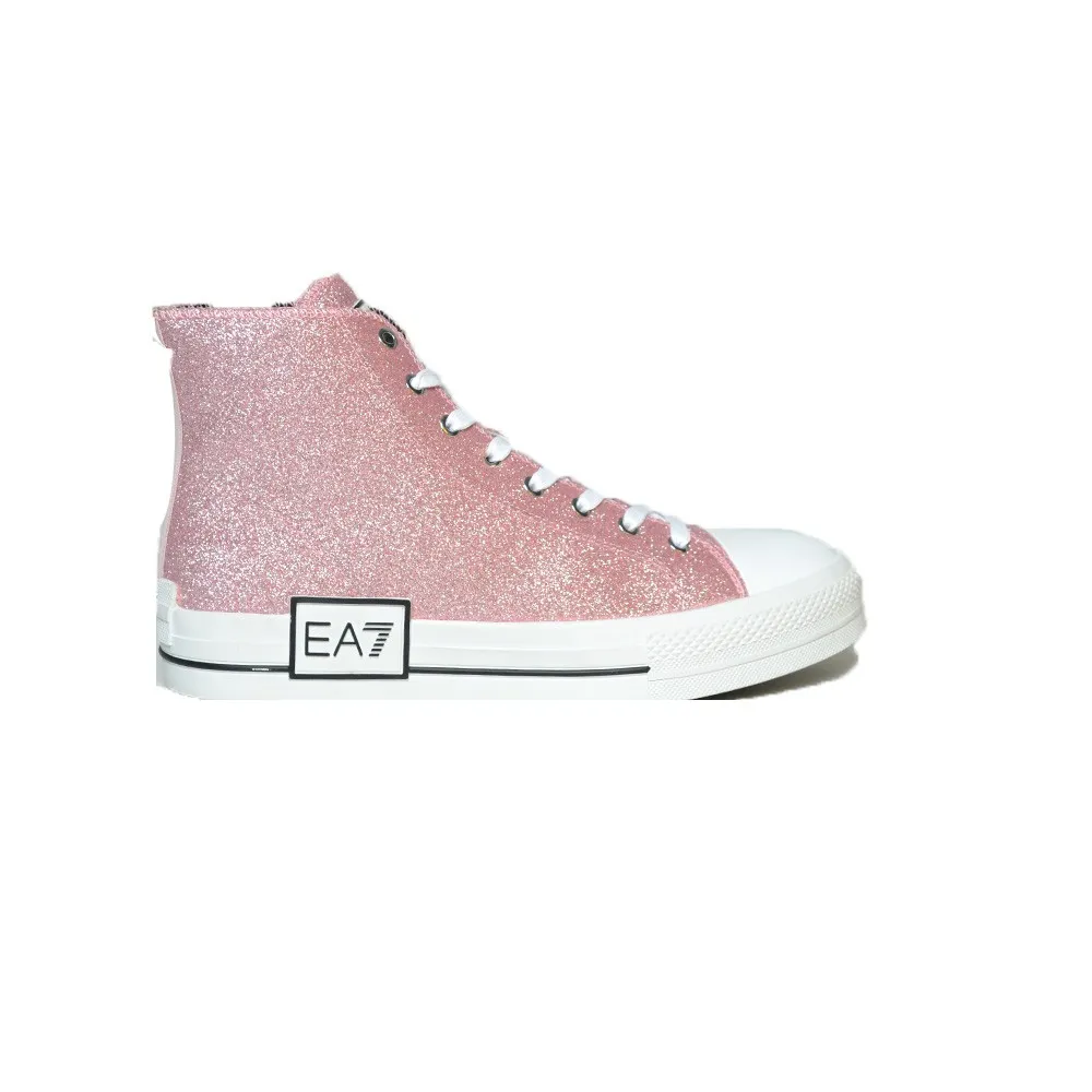 Sneakers Altas EA7 Emporio Armani X7Z001 XK352 Color Rosa