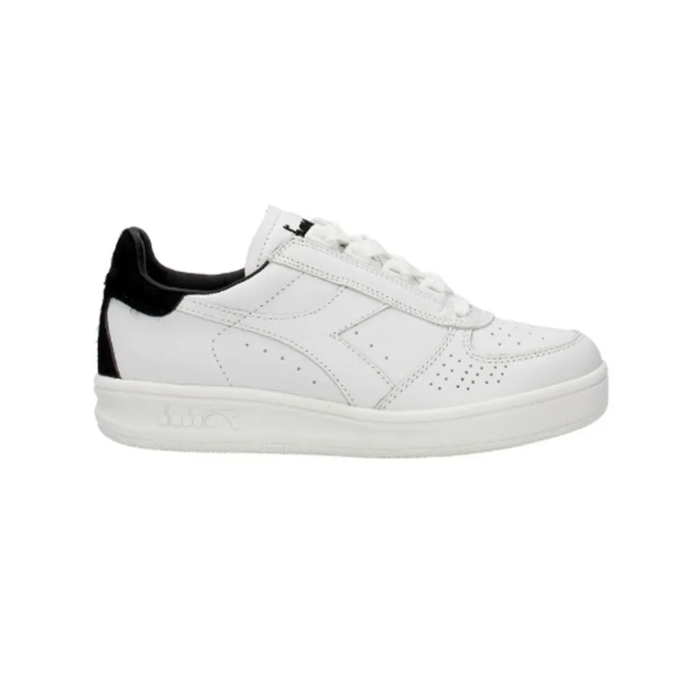 Sneakers de Piel Diadora B.Elite Horsy Used 171433 C0351 Color Blanco