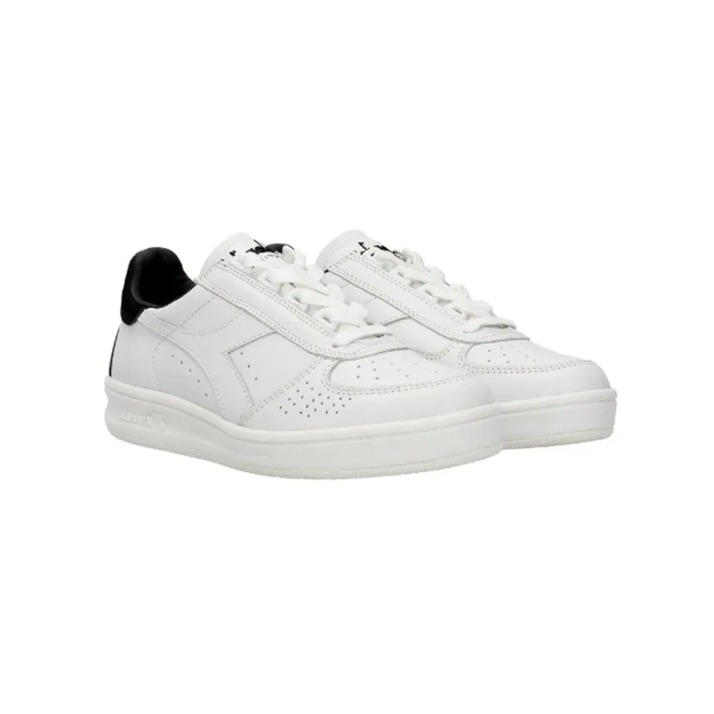 Sneakers de Piel Diadora B.Elite Horsy Used 171433 C0351 Color Blanco