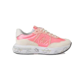 Sneakers de Piel Premiata CASSIE 6718 Color Rosa