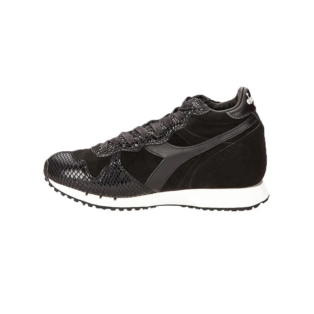 Sneakers Diadora Trident W Mid Reptile 161895 80013 Color Negro