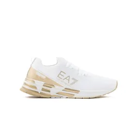 Sneakers EA7 Emporio Armani X8X095 XK240 R579 Color Blanco y Oro