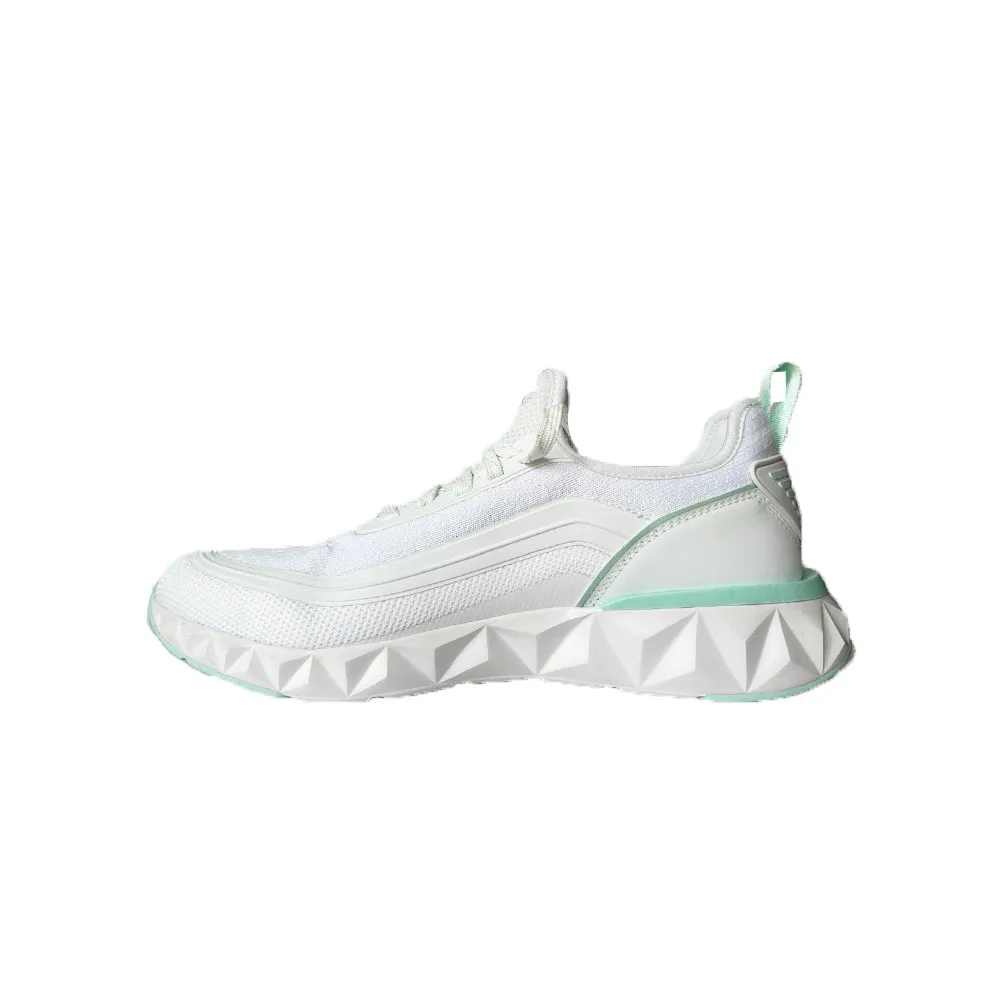 Sneakers EA7 Emporio Armani X8X106 XK262 T557 Color Blanco y Menta