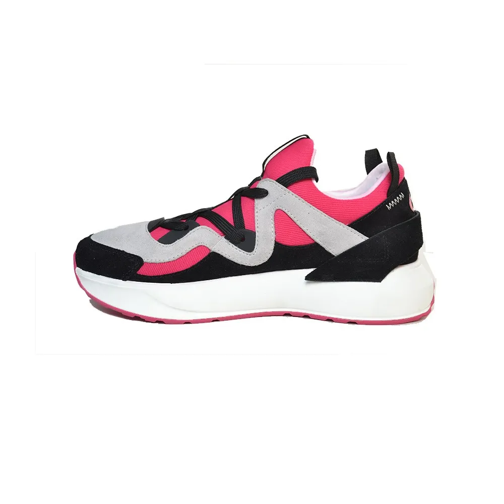 Sneakers EA7 Emporio Armani X8X158 XK363 Color Fucsia y Negro