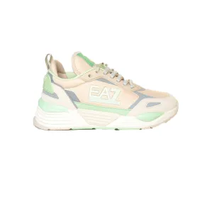 Sneakers EA7 Emporio Armani X8X159 XK364 S987 Color Beige y Menta