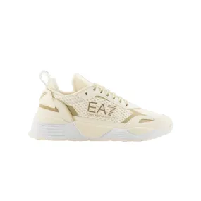 Sneakers EA7 Emporio Armani X8X159 XK379 T666 Color Beige y Oro