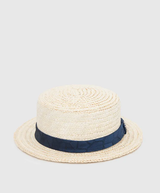 Stefano Ricci Children's hat with weaving