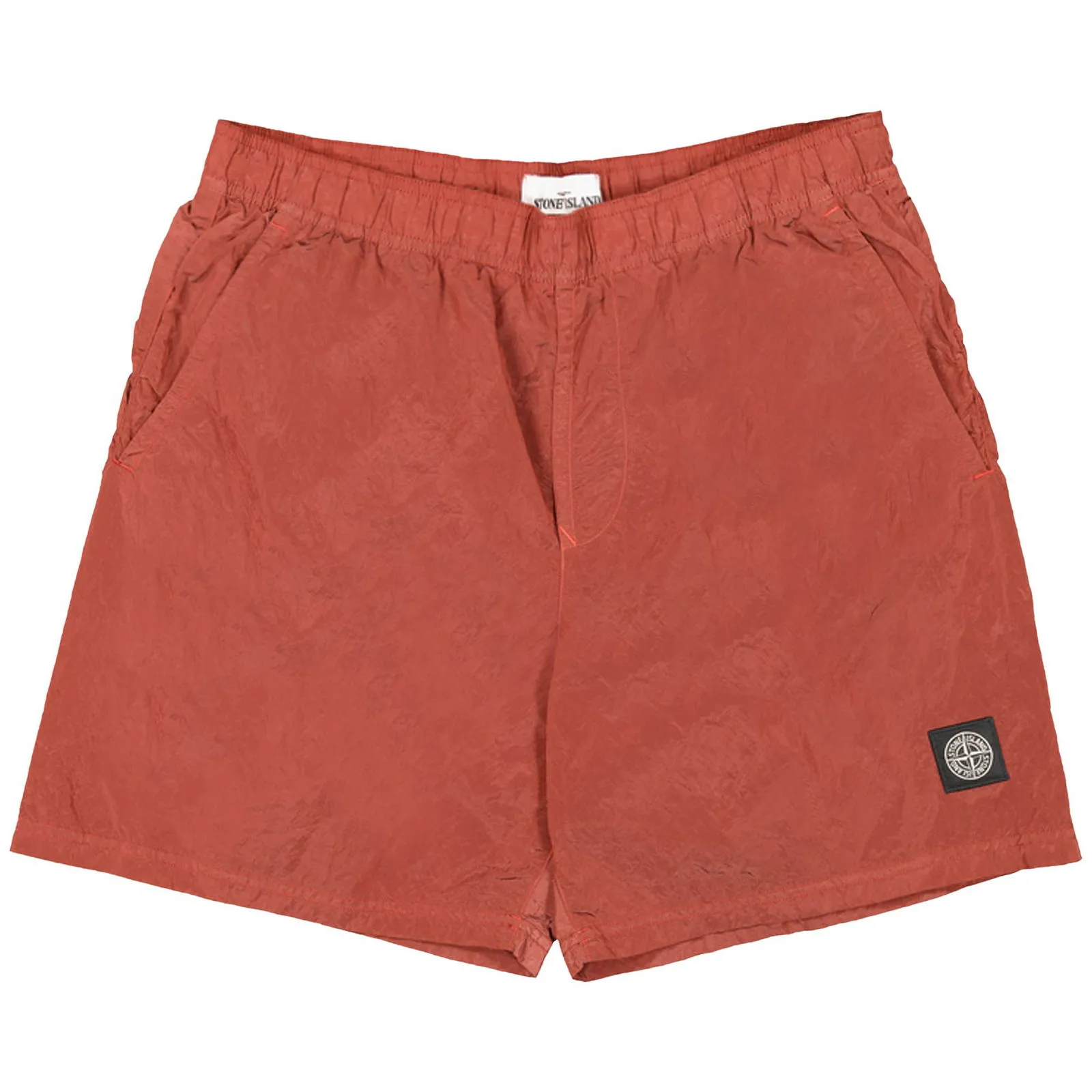 Stone Island Nylon Patch Logo Shorts