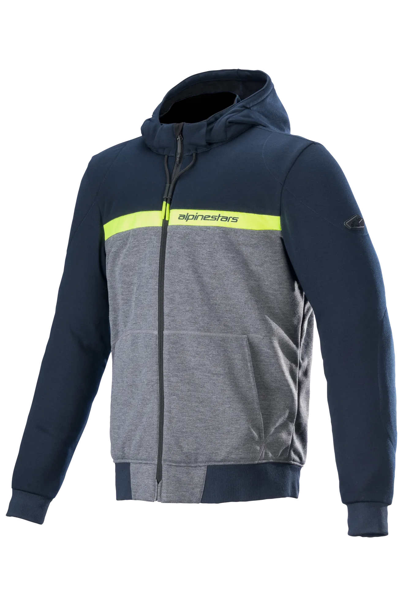 Sudadera de Moto Alpinestars Chrome Street Azul-Gris