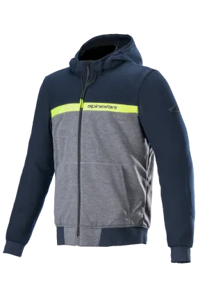 Sudadera de Moto Alpinestars Chrome Street Azul-Gris