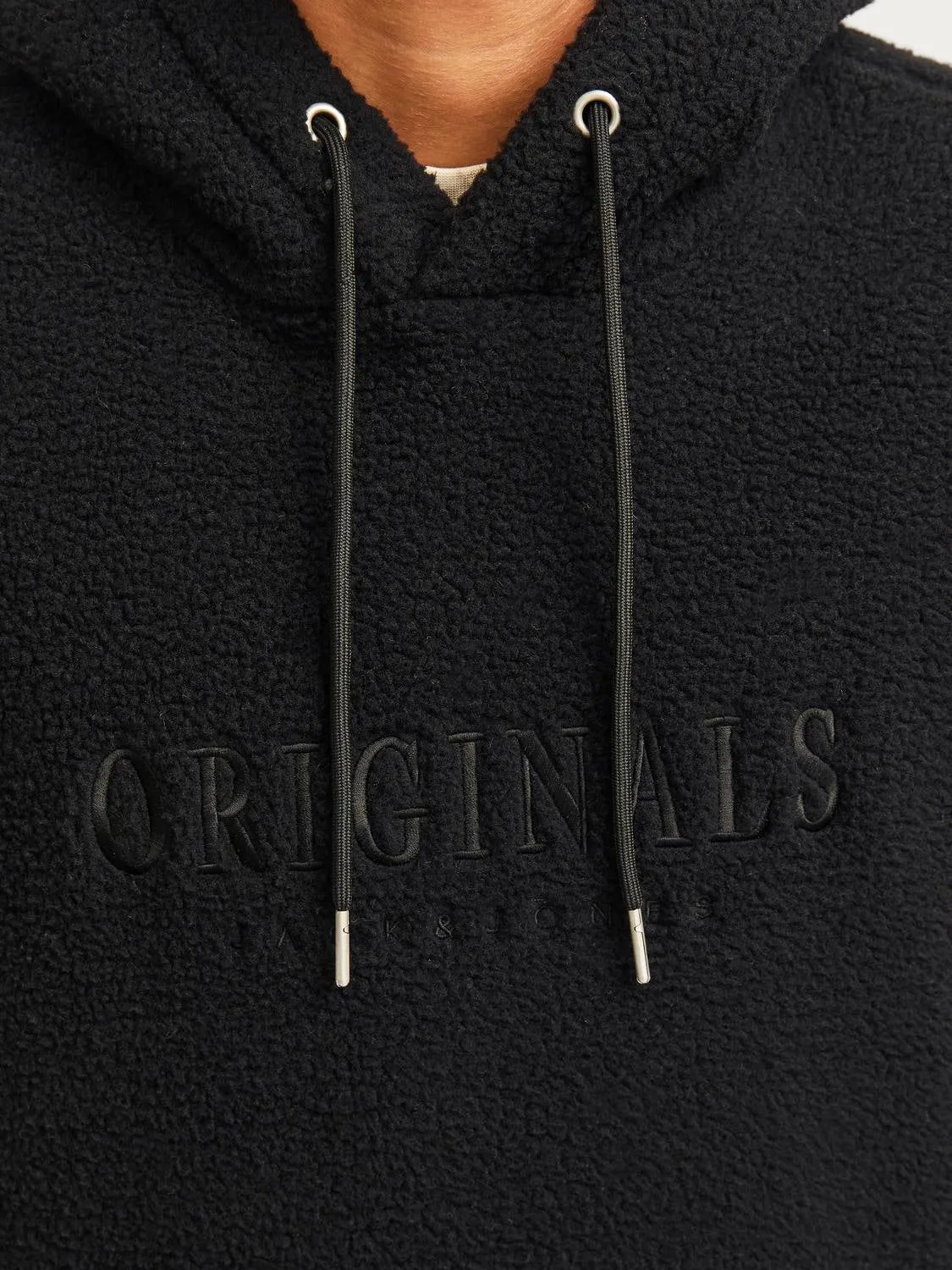 Sudadera de polar Estampado | Negro | Jack & Jones®