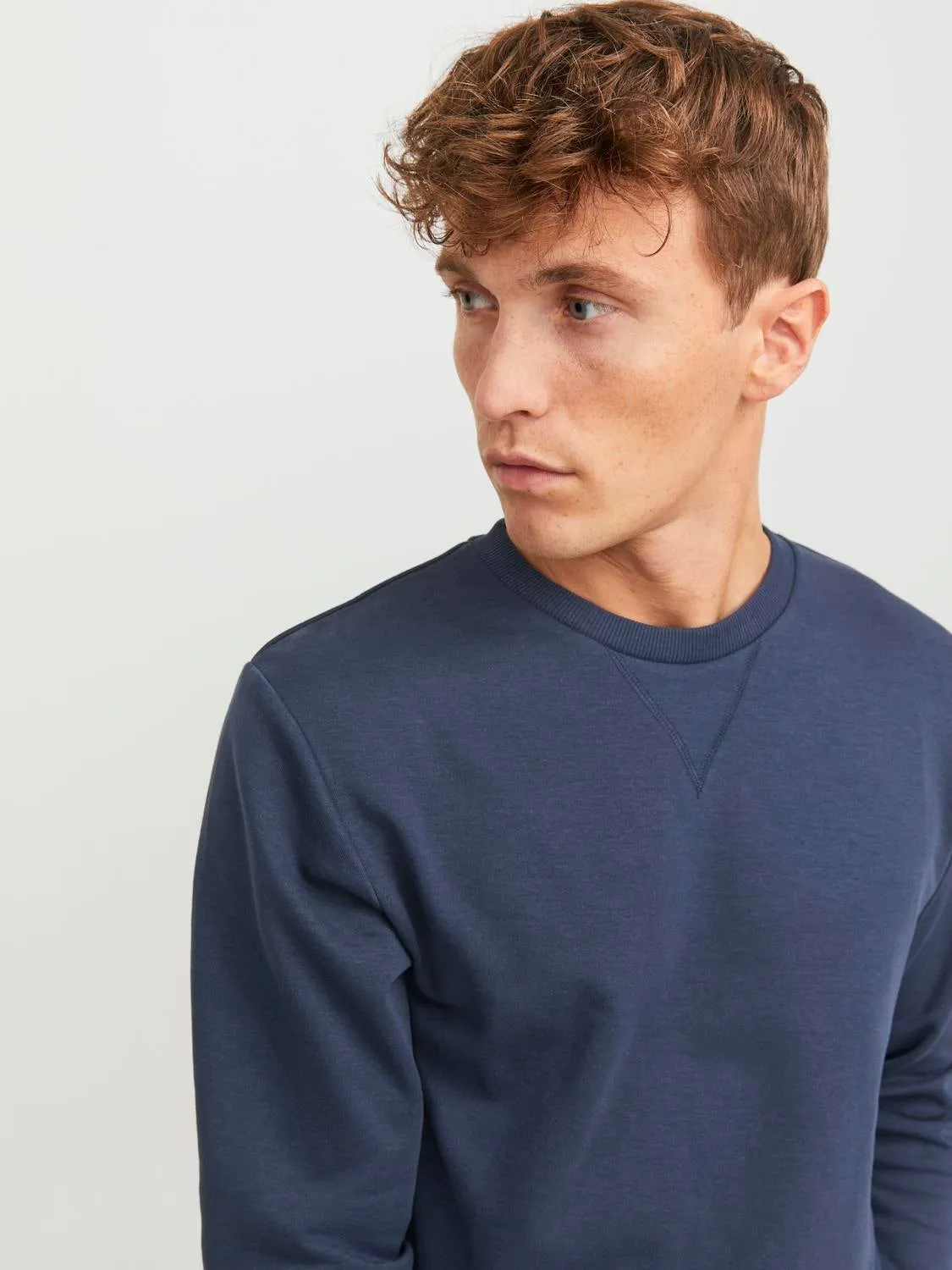 Sudadera Liso | Azul oscuro | Jack & Jones®