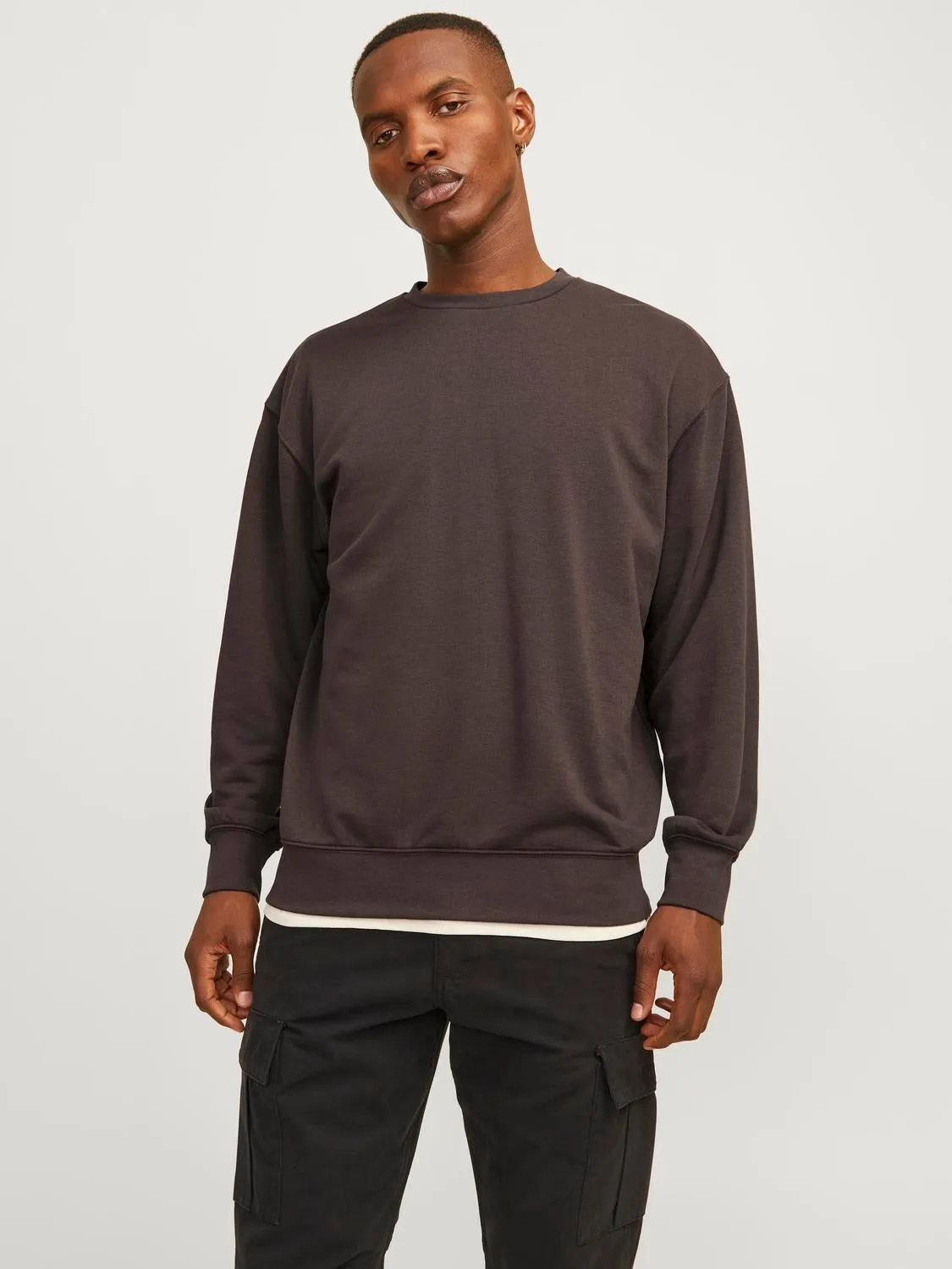 Sudadera Liso | Marrón claro | Jack & Jones®