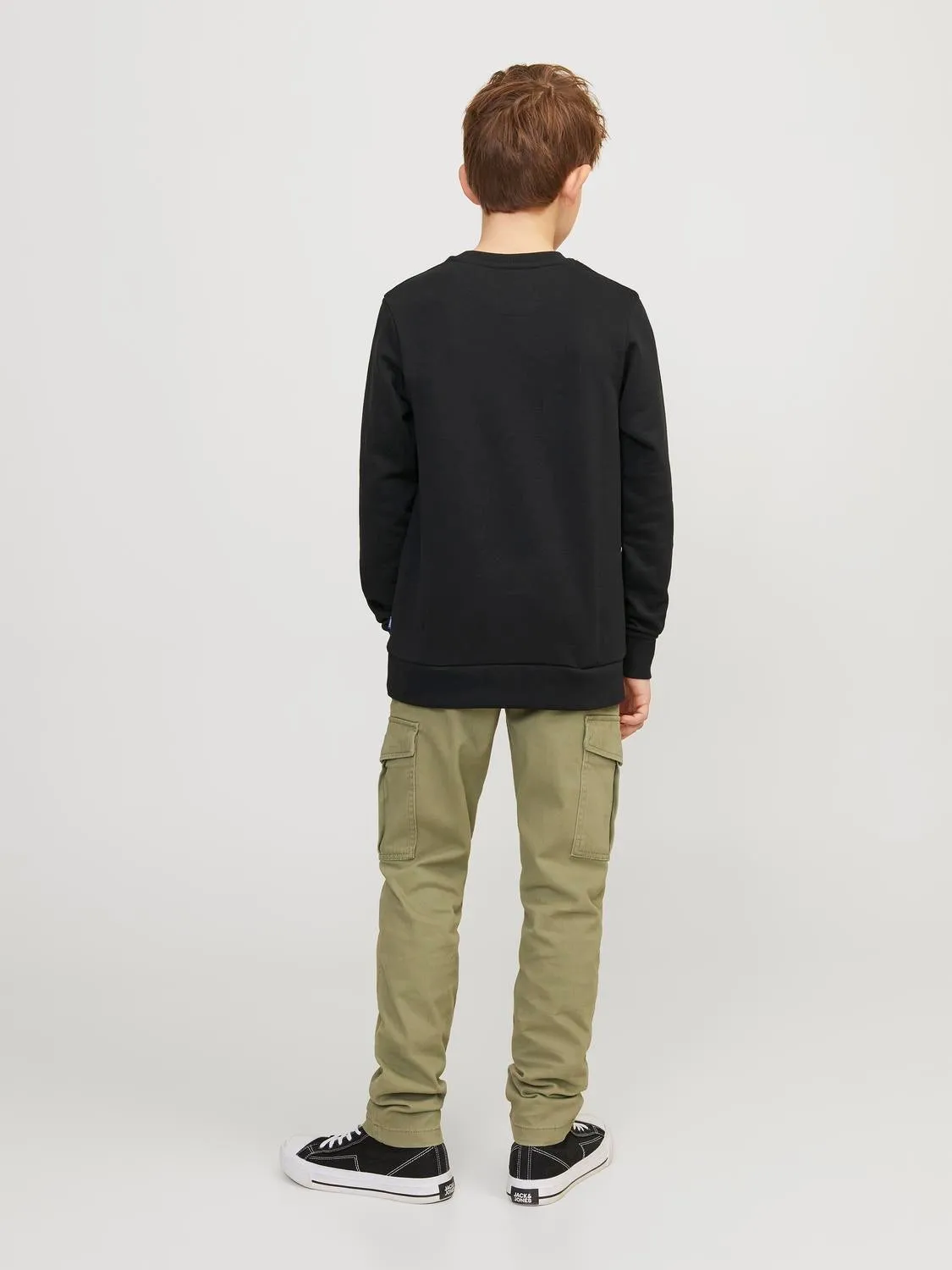 Sudadera Liso Junior | Negro | Jack & Jones®