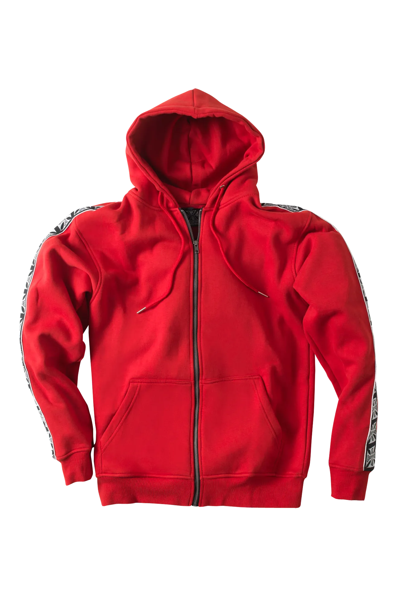 Sudadera West Coast Choppers Taped Zip Roja 