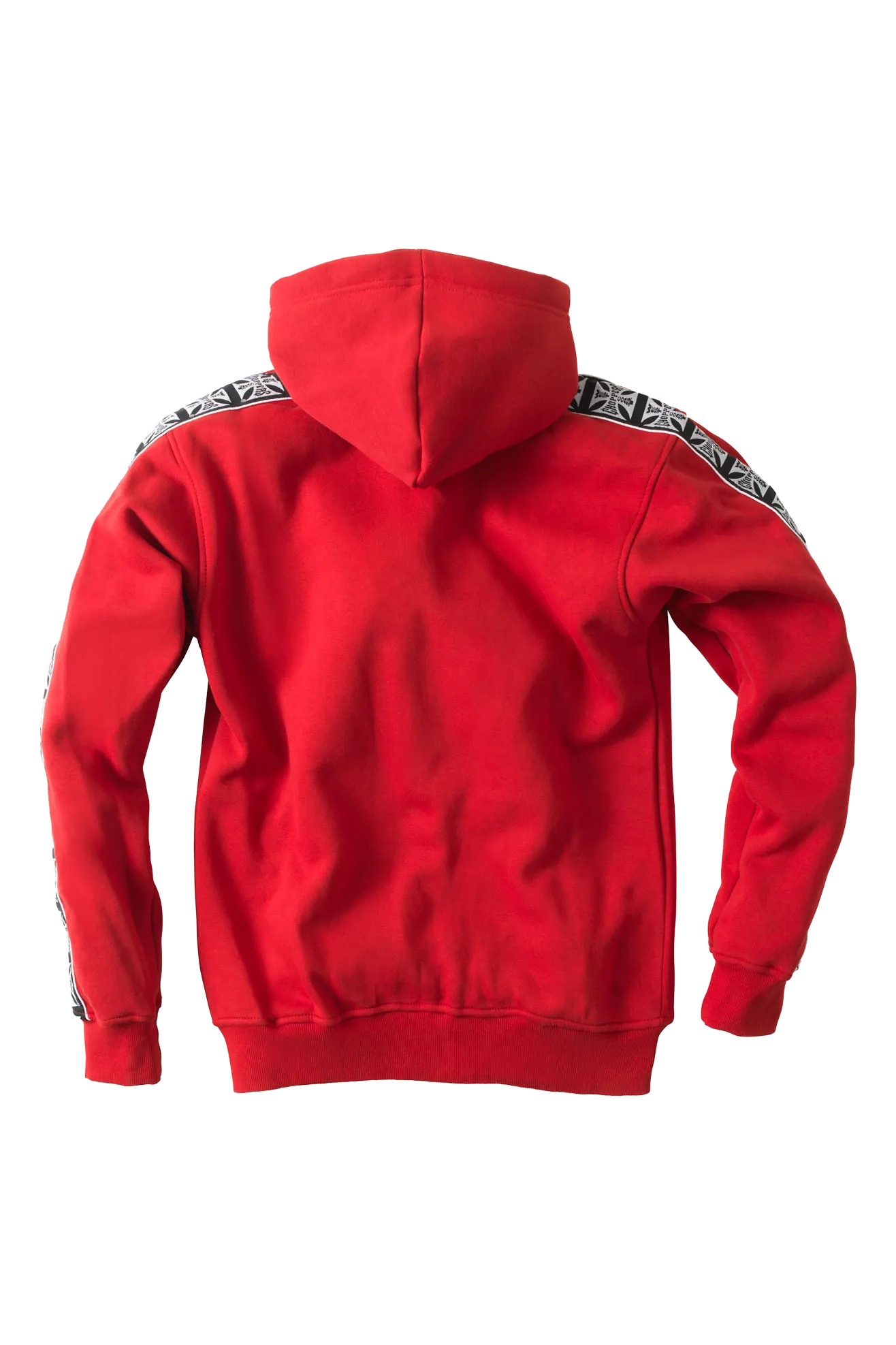 Sudadera West Coast Choppers Taped Zip Roja 