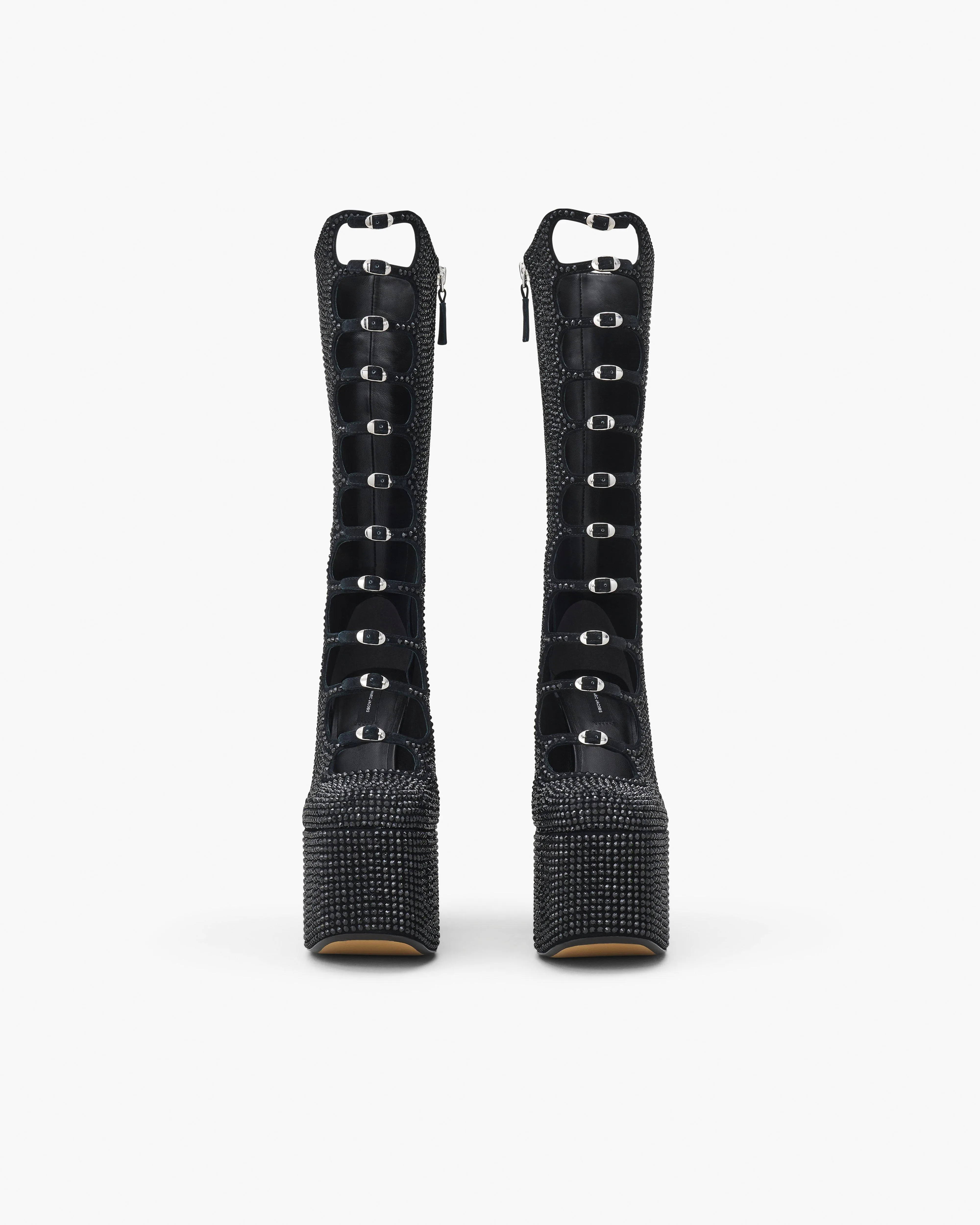 The Rhinestone Kiki Knee-High Boot