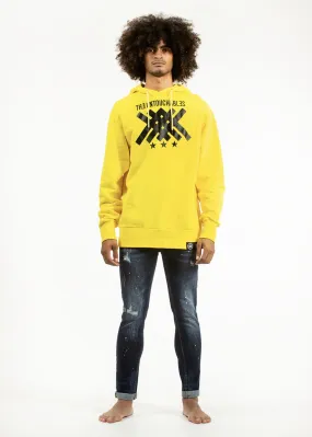 THE UNTOUCHABLES Sudadera  Street Logo Over  color amarillo