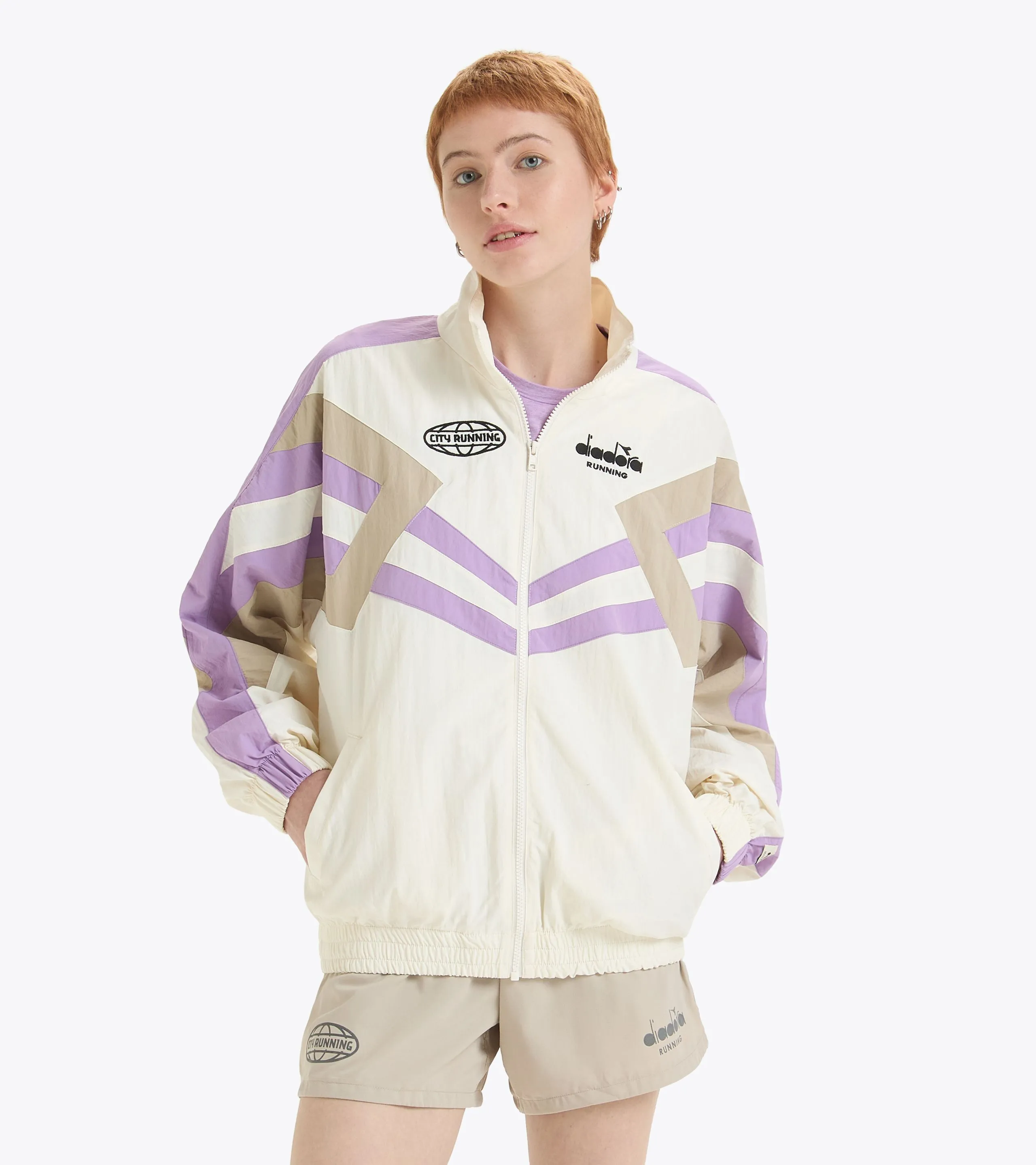 TRACK JACKET MILL CITY Track Jacket - Made in Italy - Gender neutral