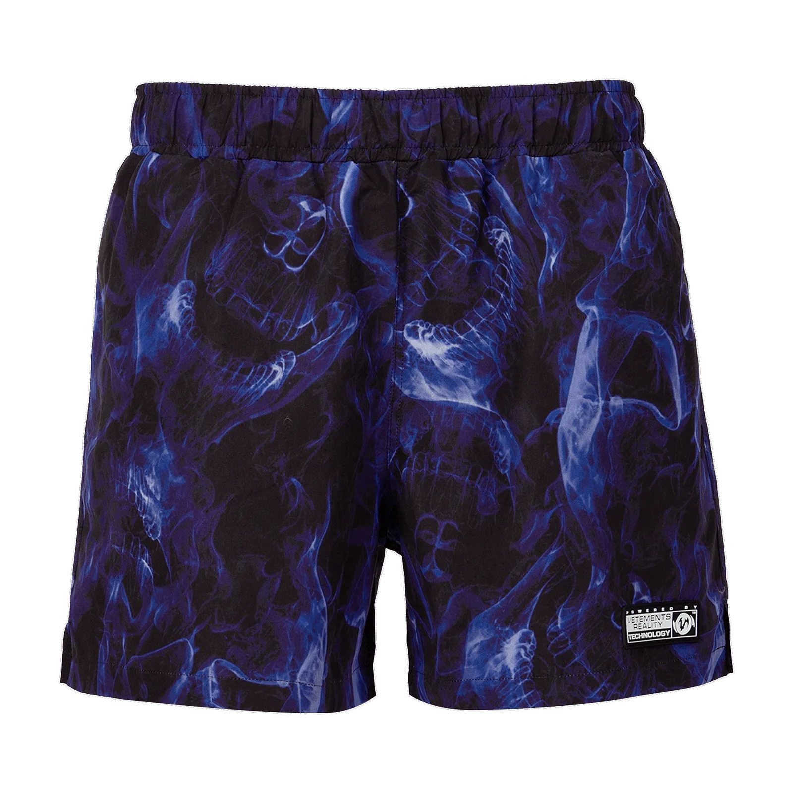 VETEMENTS Skulls Logo Tech Swim Shorts