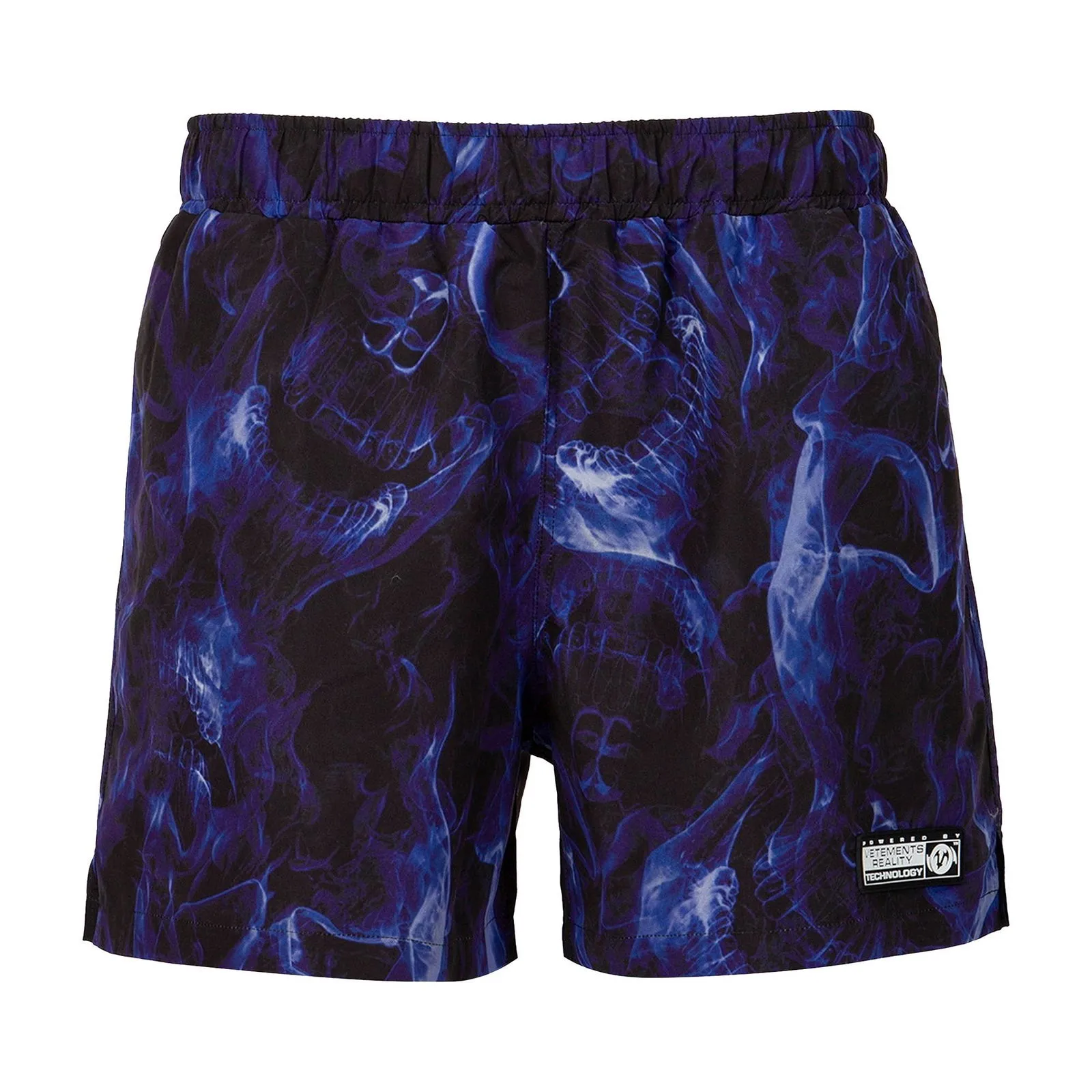 VETEMENTS Skulls Logo Tech Swim Shorts