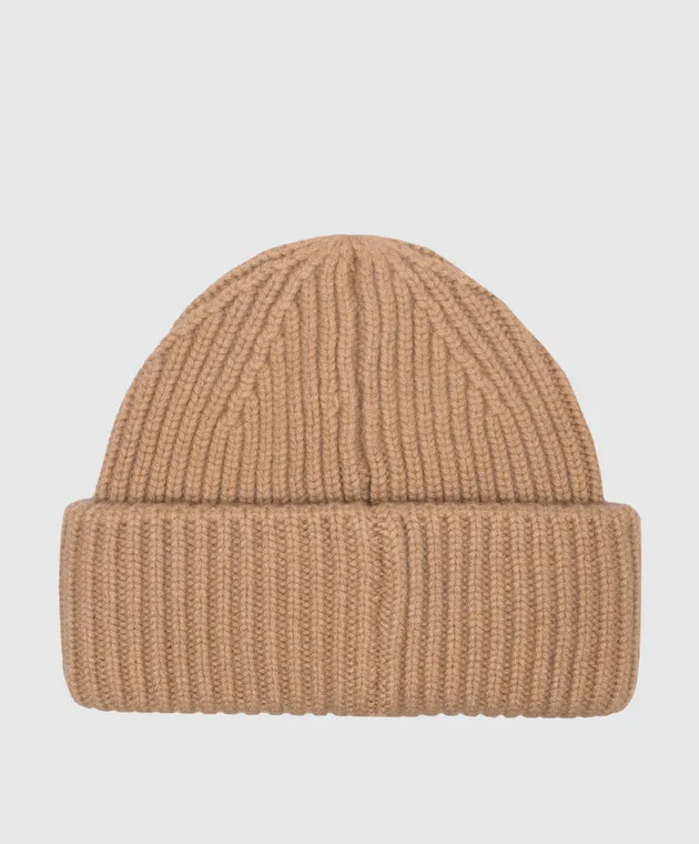 Yves Salomon Brown cashmere hat