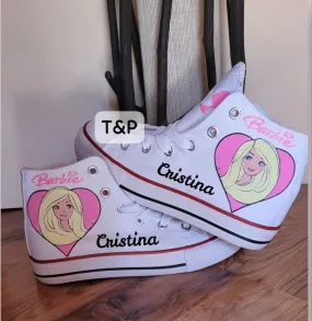 Zapatillas personalizadas Barbie