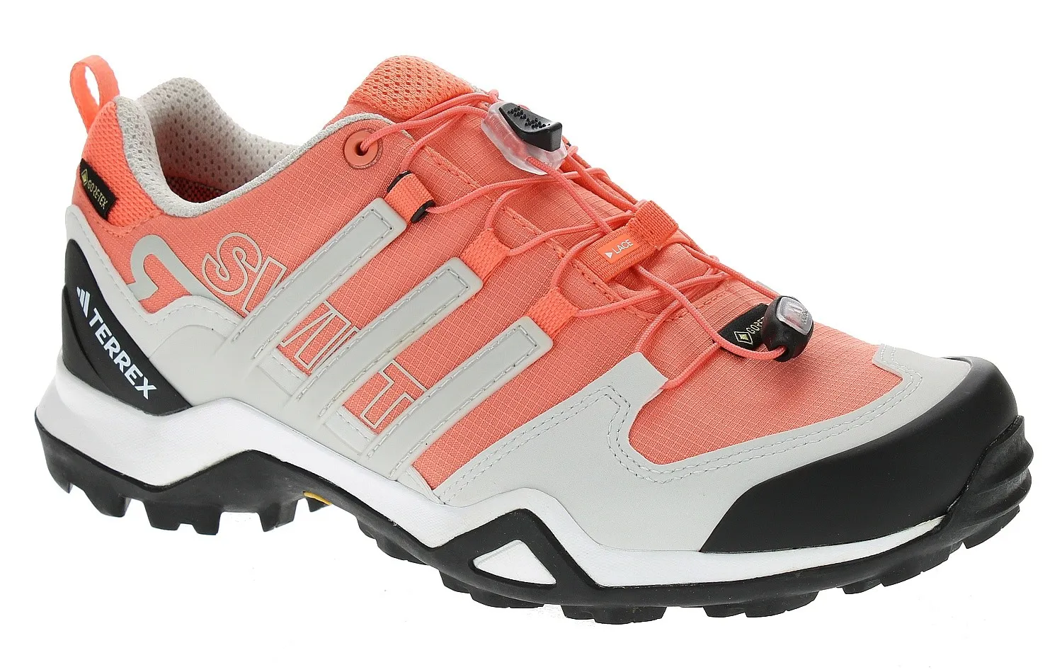 zapatos adidas Performance Terrex Swift R2 GTX - Coral Fusion/Grey One/Core Black - women´s