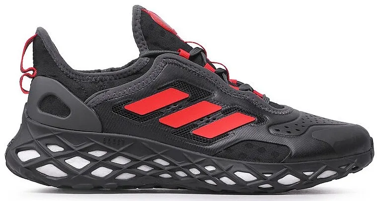 zapatos adidas Performance Web Boost - Core Black/Red/Carbon - men´s