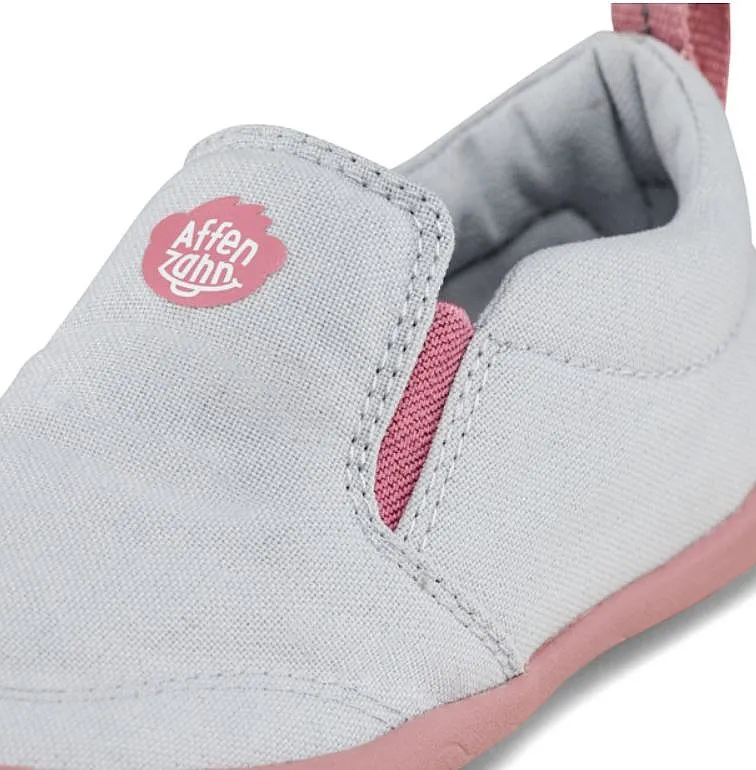 zapatos Affenzahn Sneaker Canvas Ready Koala - Grey - kid´s