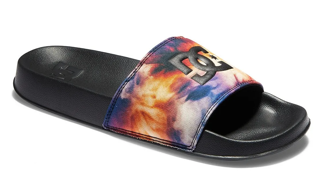 zapatos DC DC Slide - BK6/Black Multi - men´s