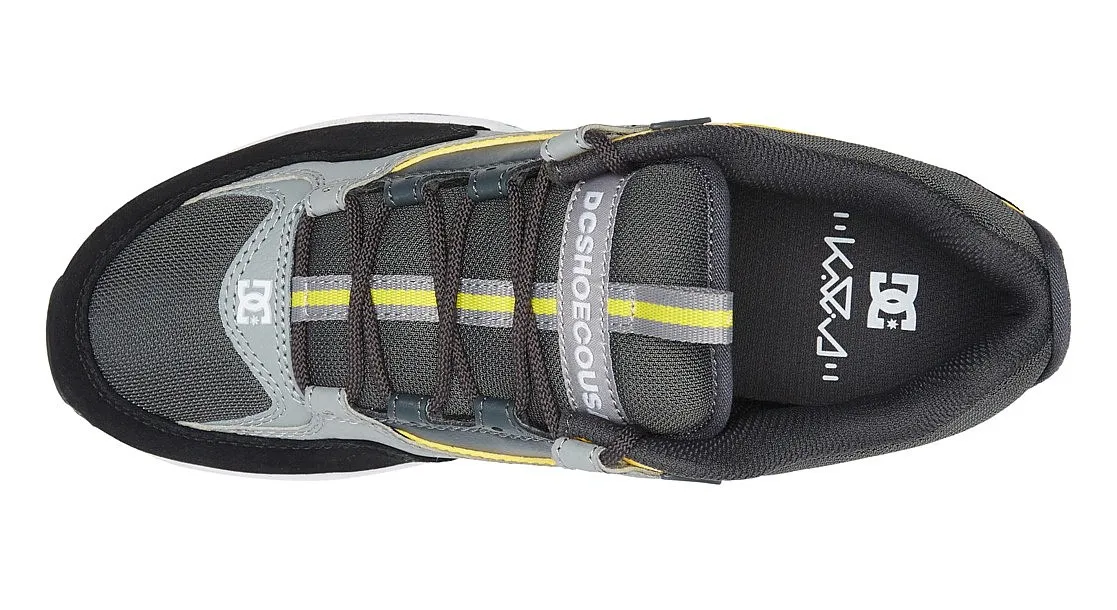 zapatos DC Kalis Lite - XKSY/Black/Grey/Yellow - men´s