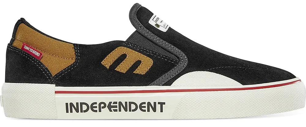 zapatos Etnies Marana Slip X Indy - Black/Brown - men´s