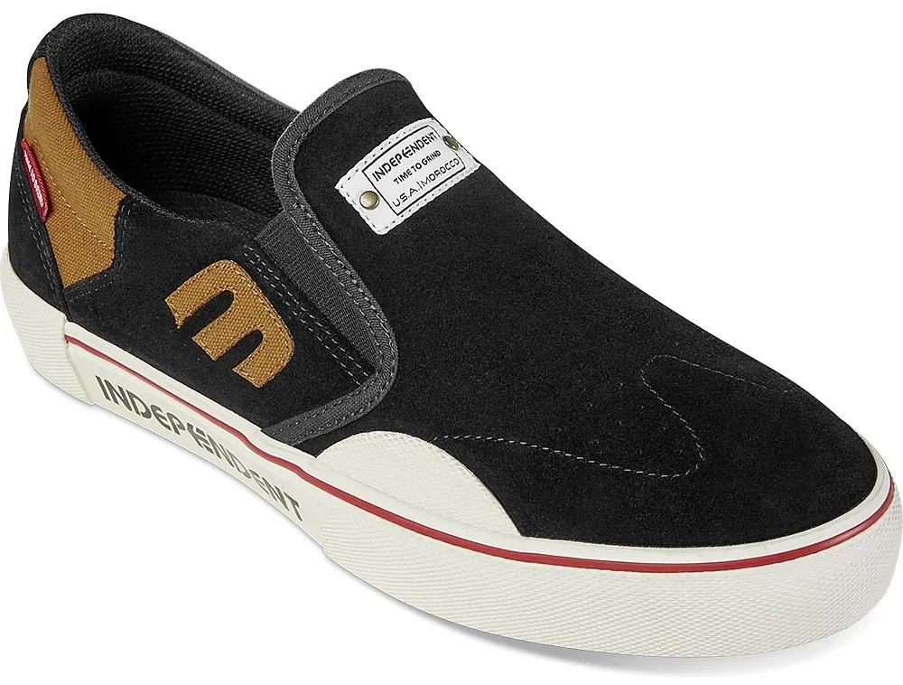 zapatos Etnies Marana Slip X Indy - Black/Brown - men´s