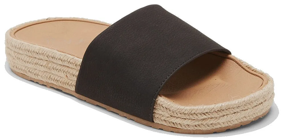 zapatos Roxy Slippy Espadrille - BLK/Black - women´s