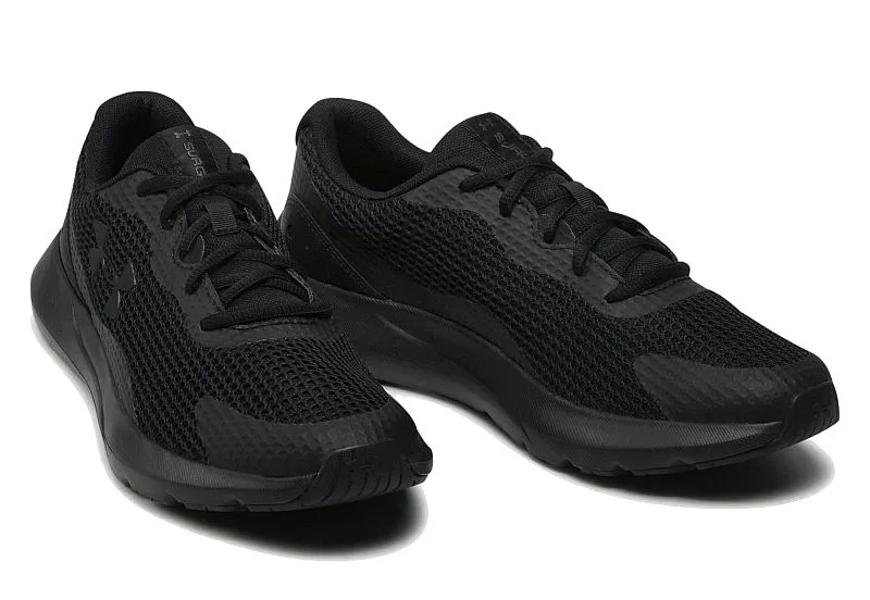 zapatos Under Armour BGS Surge 3 - 002/Black - boy´s