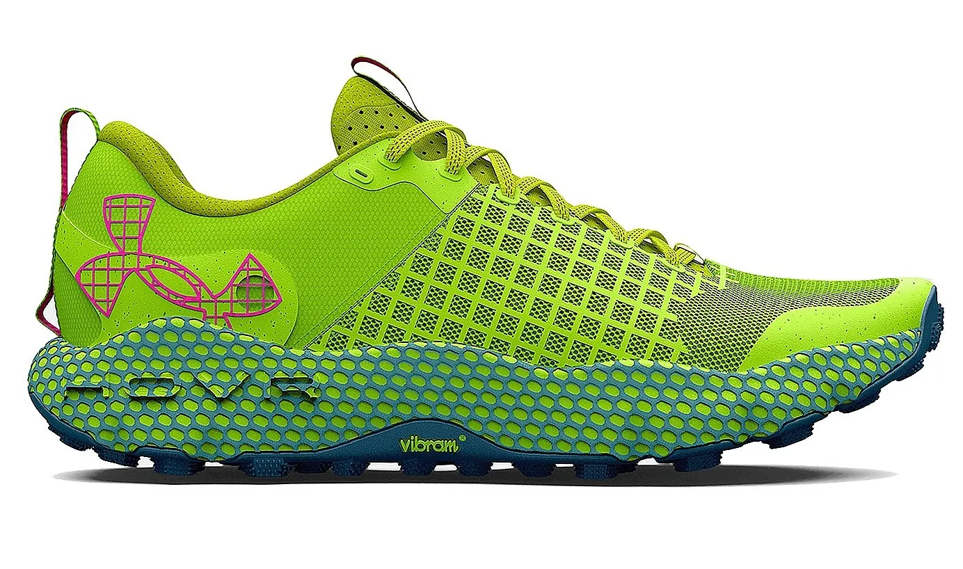 zapatos Under Armour Hovr DS Ridge Trail - Lime Surge/Rebel Pink