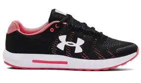 zapatos Under Armour Micro G Pursuit BP - Black/Brilliance - women´s