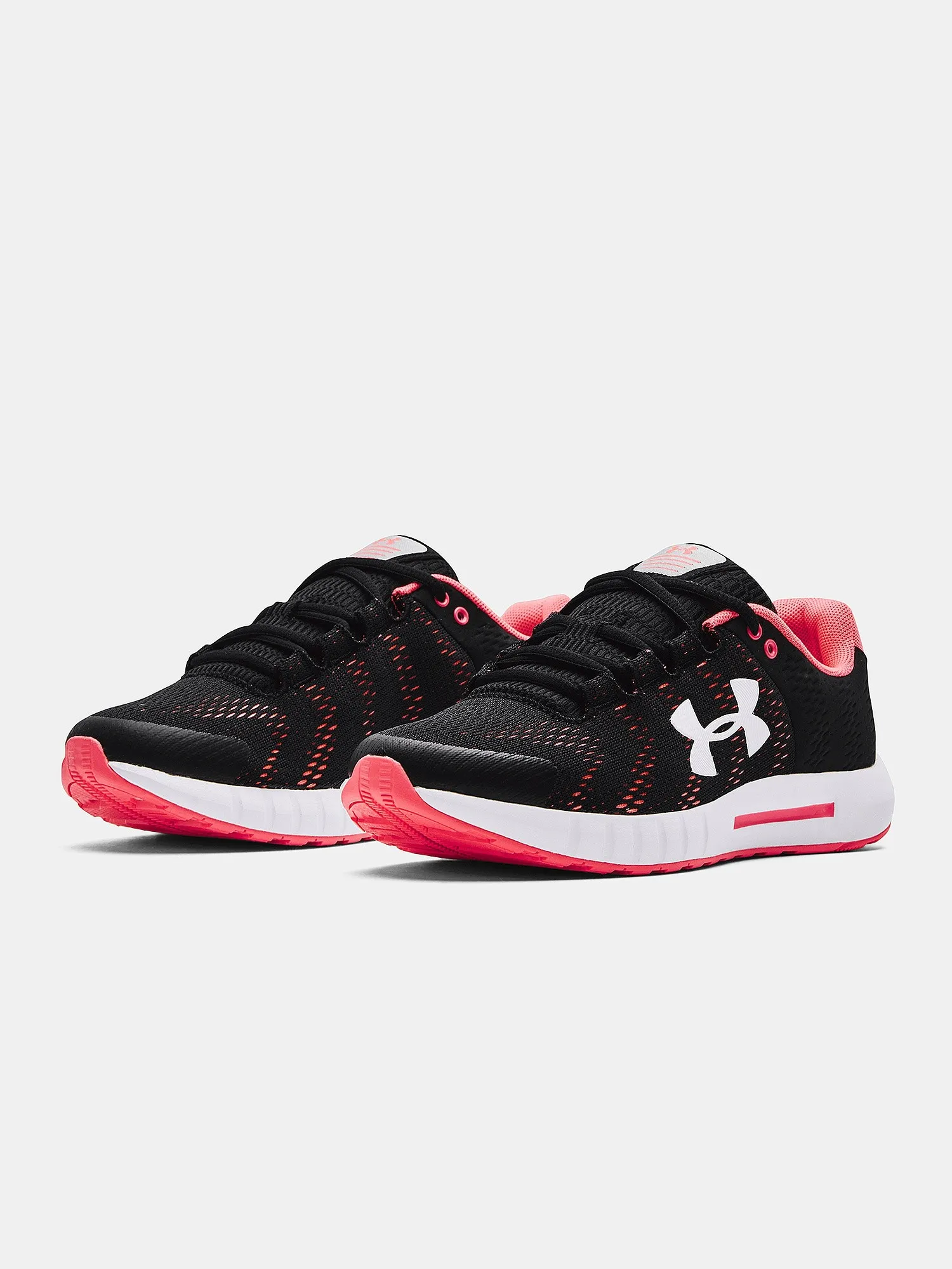 zapatos Under Armour Micro G Pursuit BP - Black/Brilliance - women´s