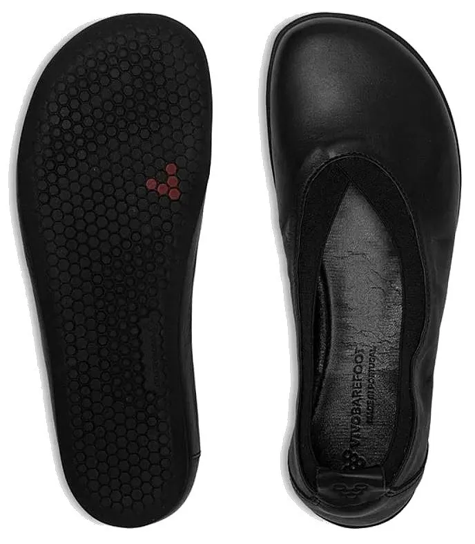 zapatos Vivobarefoot Opanka Ballerina W - Obsidian - women´s